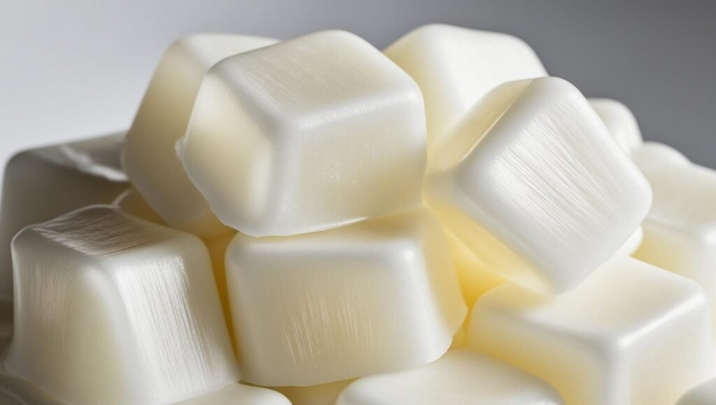 Fully Refined Paraffin Wax Used in candle making, food-grade packaging, cosmetics, and coatings. Known for its consistent melting point and low oil content.