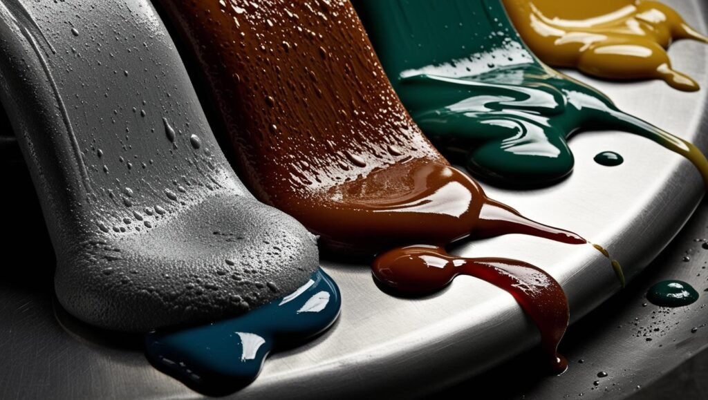 Industrial Greases High-performance greases formulated for bearings, gears, and mechanical systems under extreme pressure or temperature. Available in lithium, calcium, and complex soap bases.