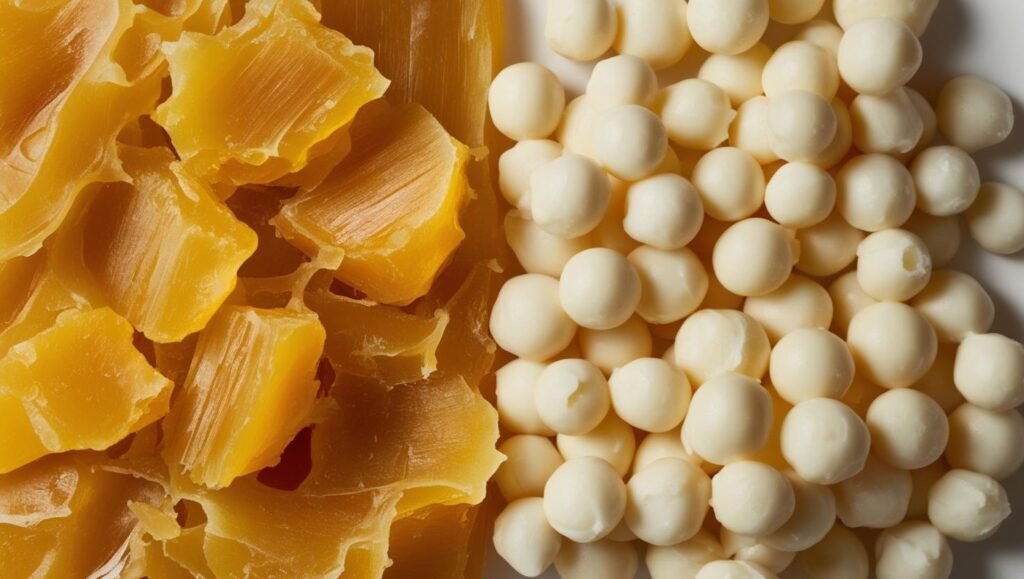 Slack Wax & Semi-Refined Wax Intermediate waxes used in applications such as polishing compounds, matches, rustproofing, and waterproofing formulations.